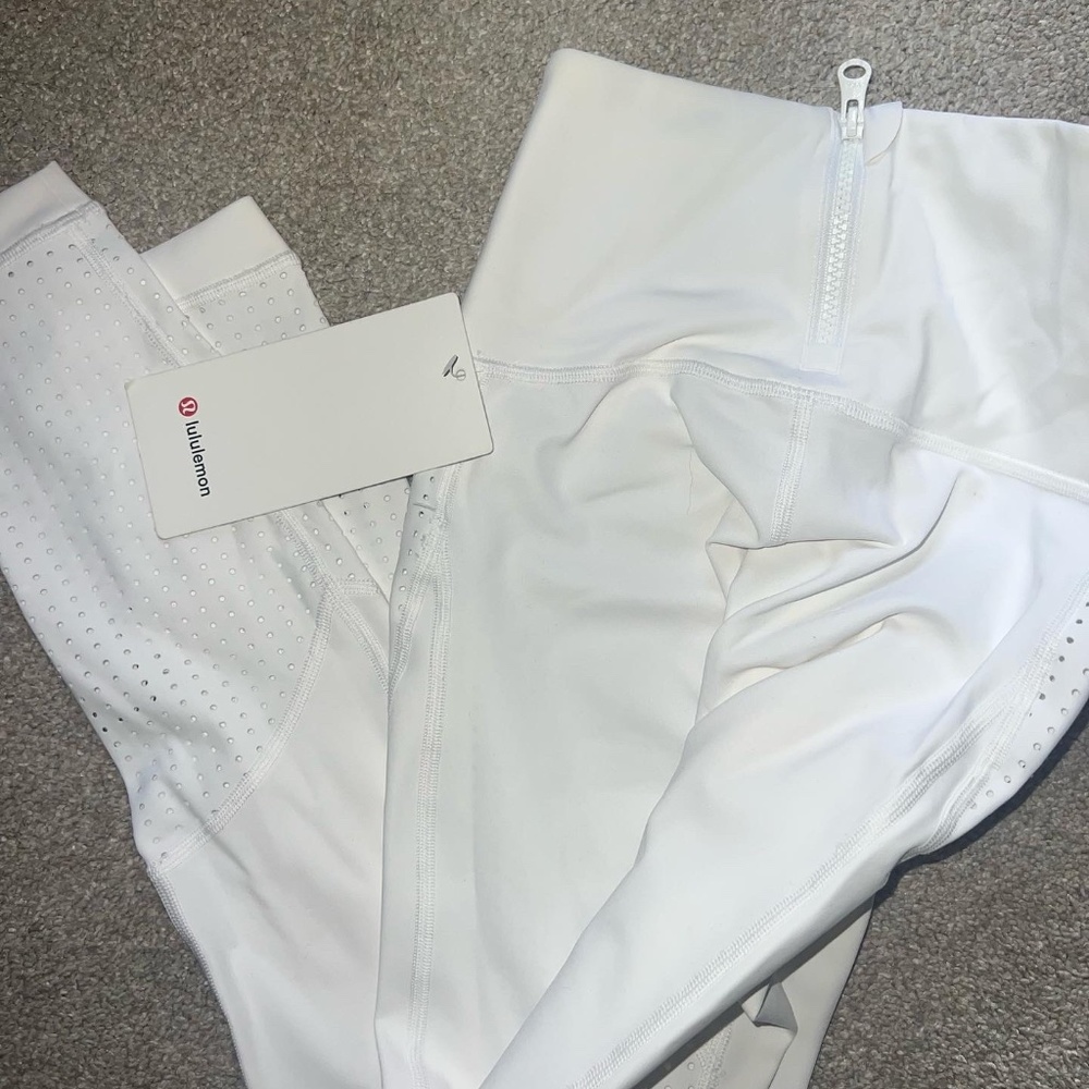 lulu  lemon white align leggings